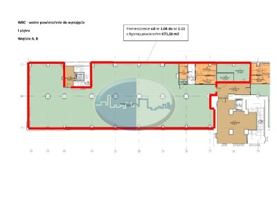 Obiekt komercyjny na wynajem o pow. 536,61 m2 - Zielona Góra - 16 000,00 PLN/m-c