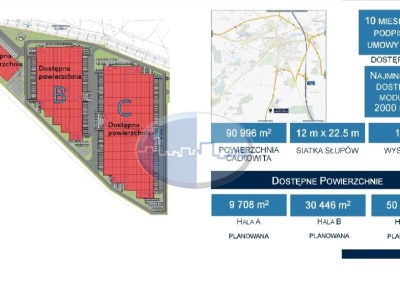 Obiekt komercyjny na wynajem o pow. 30446 m2 - Świebodzin - 51 758,00 PLN/m-c